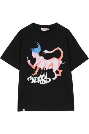 Charles Jeffrey Loverboy T-shirt med grafisk tryk