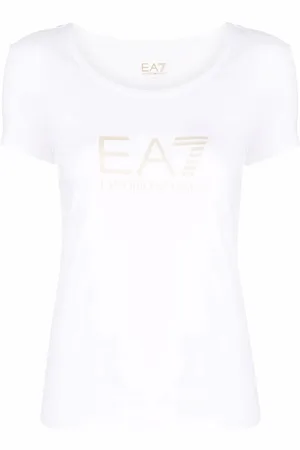 EA7 T-shirt med logotryk