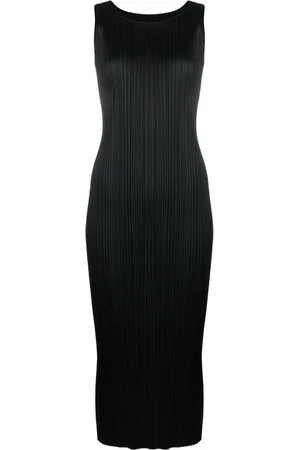 PLEATS PLEASE ISSEY MIYAKE Plisseret kjole uden ærmer