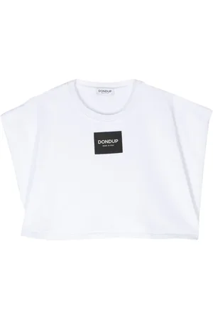 Dondup Cropped top med logomærke