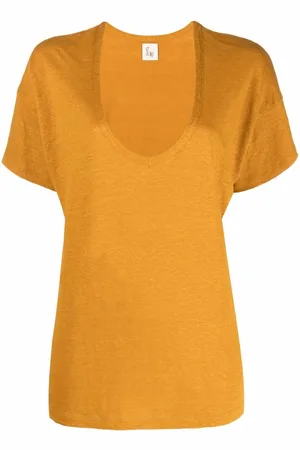 Paula T-shirt med V-hals