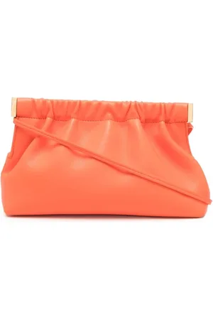 Nanushka Kisslock crossbody-taske med skulderrem