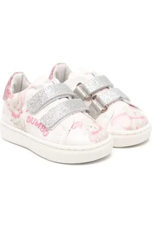 MONNALISA Sneakers i læder med Dumbo-tryk