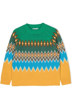 Stella McCartney Intarsiastrikket fair isle trøje