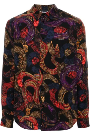 Roberto Cavalli Skjorte med grafisk tryk