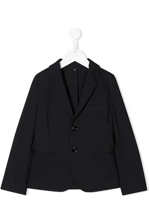 Emporio Armani Formel blazer med tætsiddende pasform