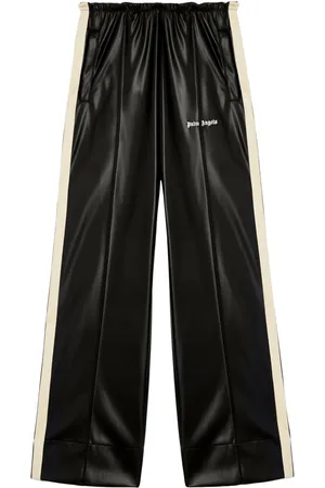 Palm Angels Joggingbukser med broderet logo og brede ben
