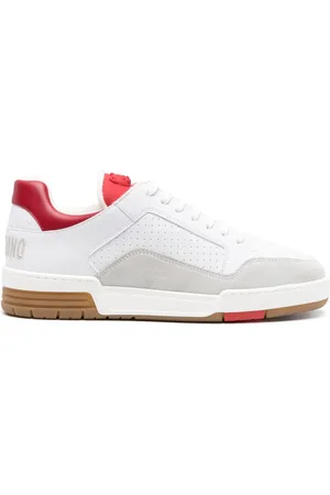 Moschino Strømpe-sneakers med broderet logo