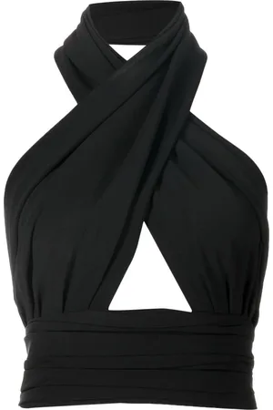 Bambah Marianne top med halterneck