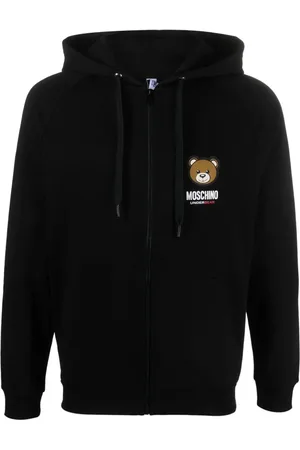 Moschino Hættetrøje med Leo Teddy-tryk