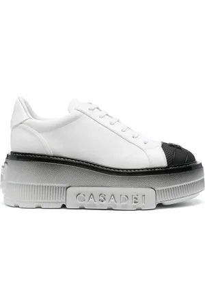 Casadei Nexus sneakers i læder med plateausål