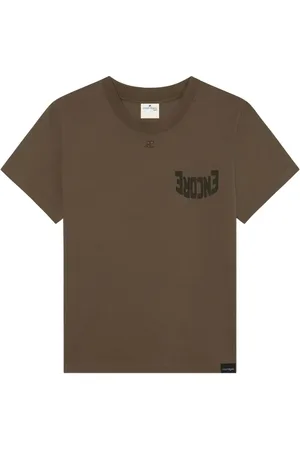 Courrèges T-shirt med grafisk tryk
