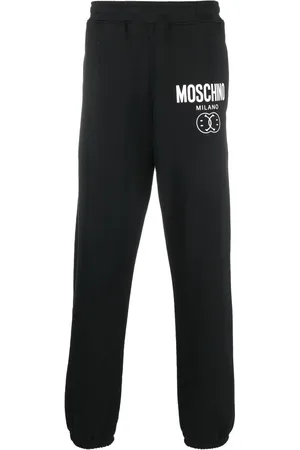 Moschino Knælange shorts med grafisk tryk
