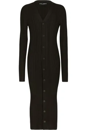 Dolce & Gabbana Ribbet cardigan i silke