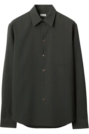 Burberry Stribet skjorte i uld