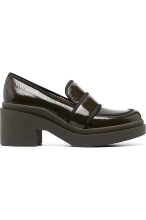 ROBERTO FESTA Percy 70mm loafers med blokhæl