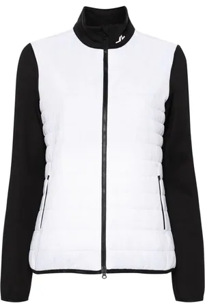 J Lindeberg Quiltet Martina jakke med colourblocking