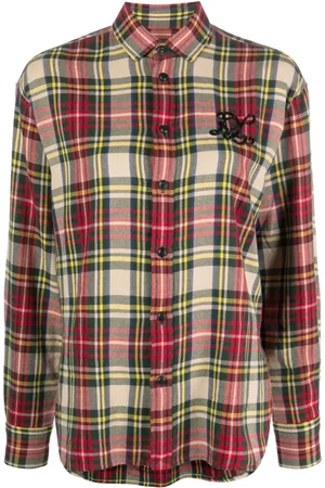 Ralph Lauren Skotskternet skjorte med broderet logo