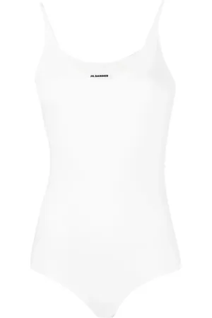 Jil Sander ærmeløs bodysuit i stræk
