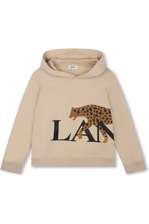 Lanvin Hættetrøje med Hobo Cat-tryk og flock-finish