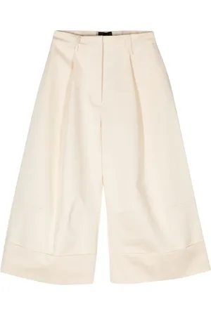 Simone Rocha Cropped bukser med brede ben