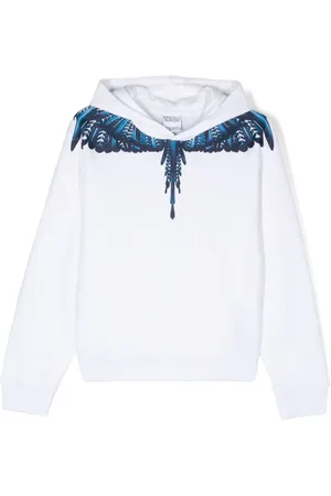 MARCELO BURLON Grizzling Wings hættetrøje