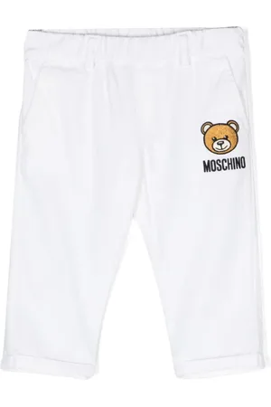 Moschino Bukser med bamse-broderi