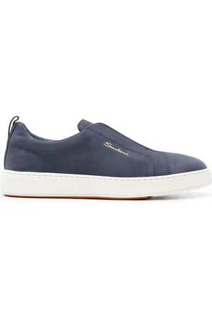 santoni Slip-on sneakers i læder