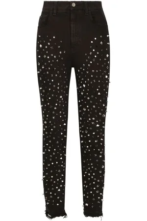 Dolce & Gabbana Audrey-skinny-jeans med nitter