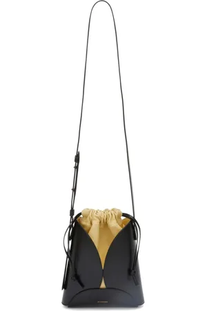 Jil Sander Lille Curve crossbody-taske