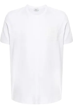 Etro T-shirt med Pegaso-broderi