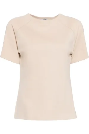 GOEN.J T-shirt med snoet detalje