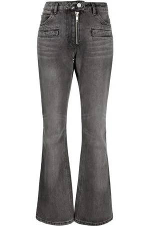 Courrèges Jeans med mellemhøj talje og svaj