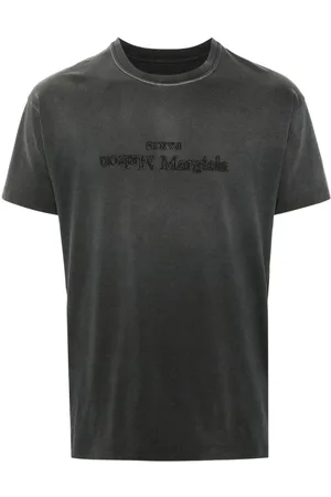 Maison Margiela T-shirt med omvendt logotryk