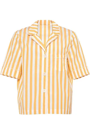 ERES Stribet Orangeade skjorte