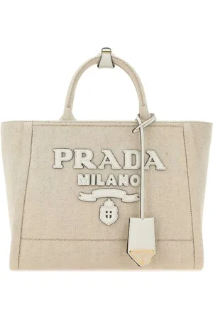 Prada Stor tote i kanvas
