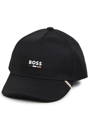 HUGO BOSS Kasket i twill med logotryk
