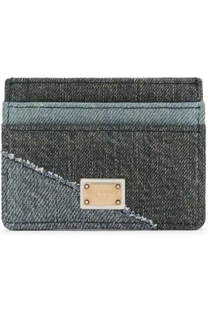 Dolce & Gabbana Kortholder med logoplade og patchwork