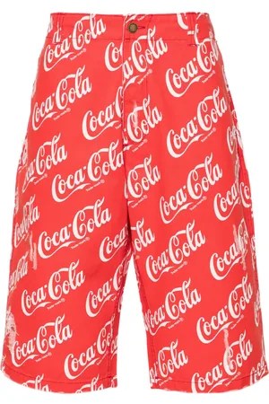 ERL Shorts med Coca-Cola-tryk