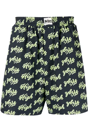 Natasha Zinko Shorts med slogantryk