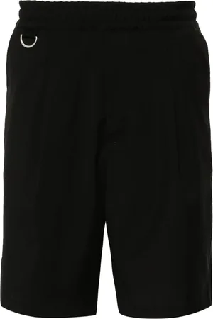 LOW BRAND Shorts med plisseret detalje