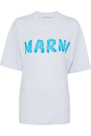 Marni T-shirt med logotryk