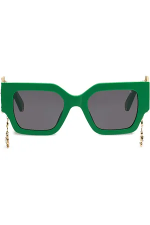 Philipp Plein Square Exclusive oversized solbriller