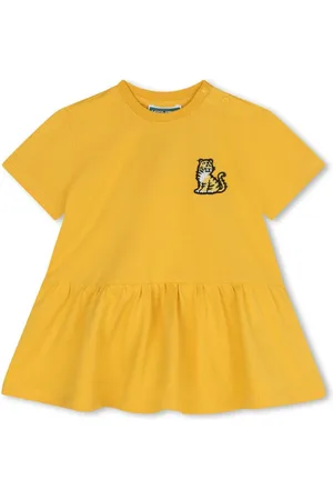 Kenzo Kjole med tiger-applikation