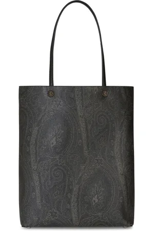 Etro Tote med paisleytryk og åben top