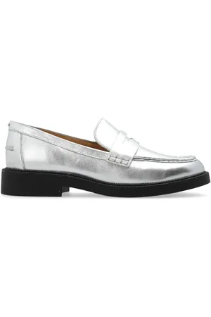 Michael Kors Eden loafers i metallisk læder