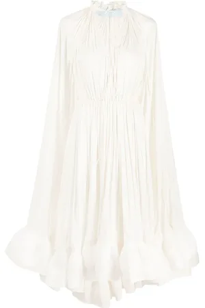 Lanvin Kort kjole med kappedesign