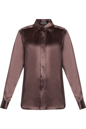 Tom Ford Silkeskjorte med knapper