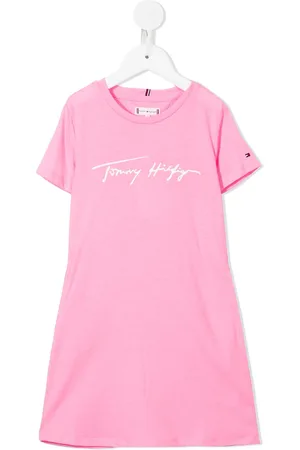 Tommy Hilfiger T-shirt-kjole med logotryk