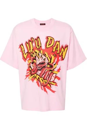 LU’U DAN T-shirt med grafisk tryk